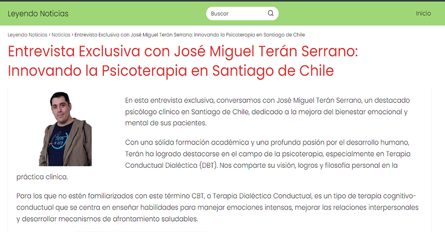 Leyendo Noticias
